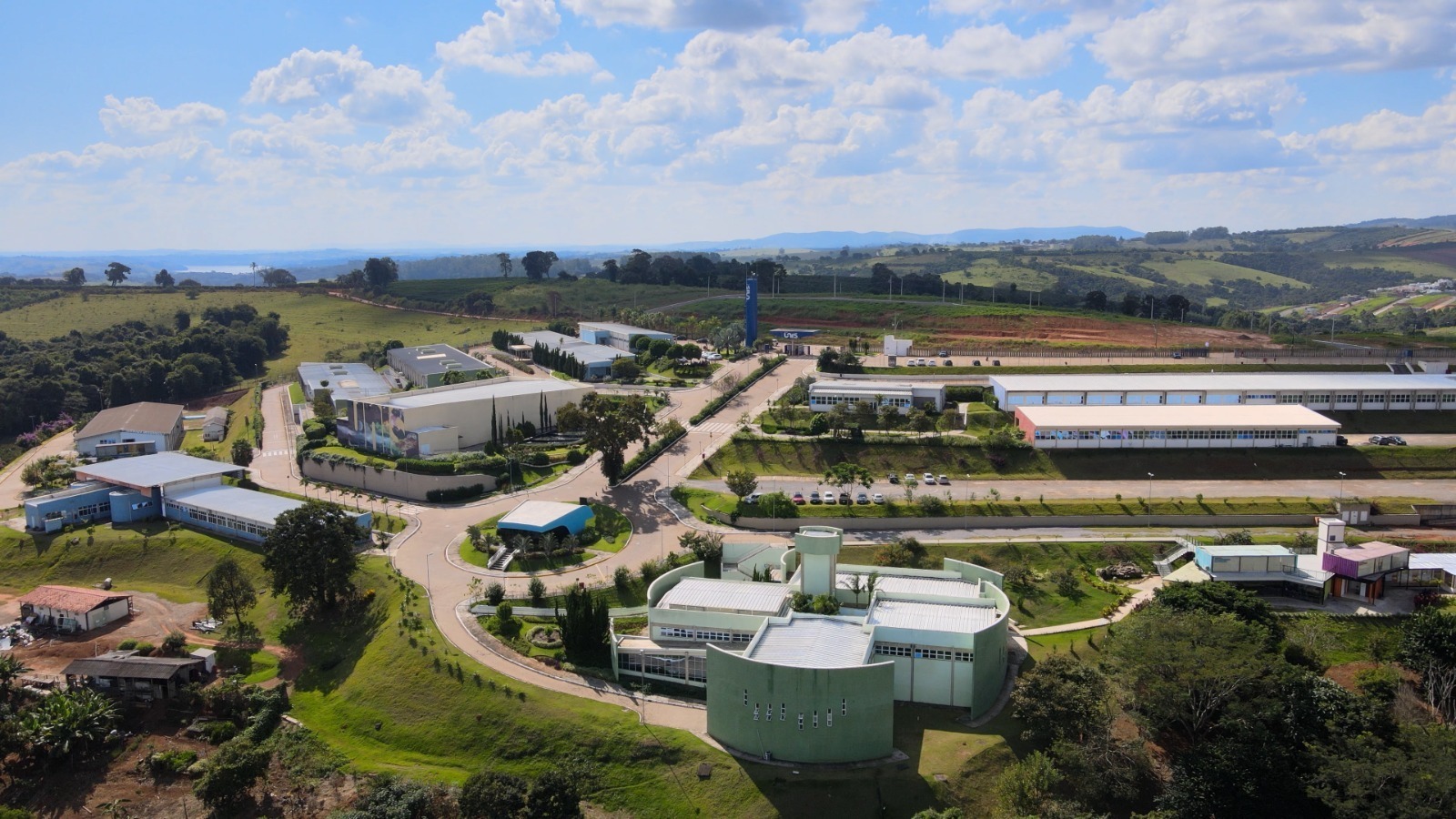 Foto aérea da Cidade Universitária